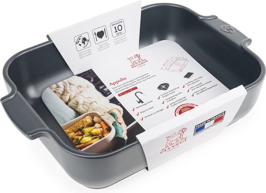 Peugeot Appolia Rechthoekige Keramische Ovenschaal - 32cm