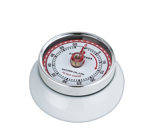 Zassenhaus Timer Speed Kookwekker - Retro Look - Magnetisch