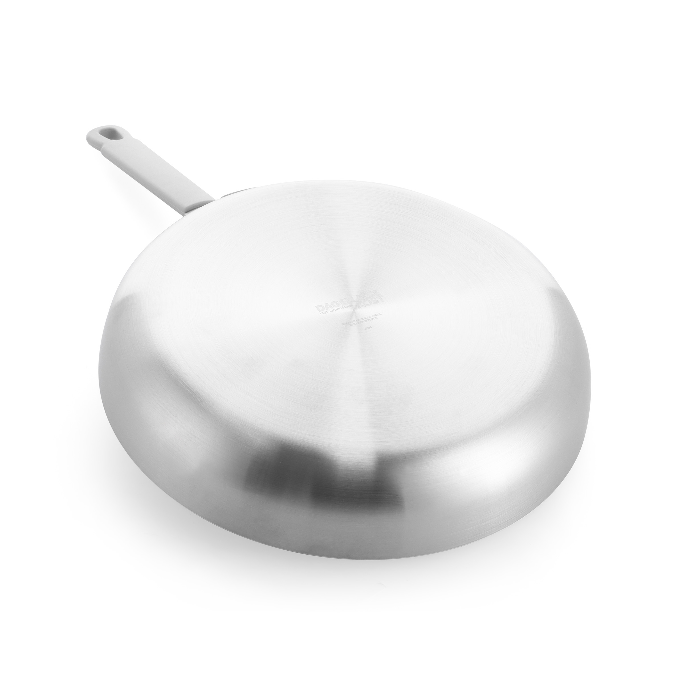 Dagelijkse Kost Jeroen Meus Proline 3PLY Koekenpan - Professioneel 3-Laags Roestvrij Staal - PFAS vrij