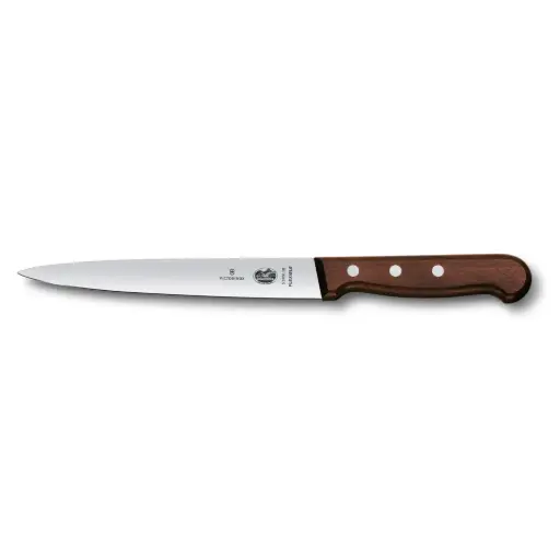 Victorinox Wood Fileermes - Lemmet 18cm - Heft Esdoornhout - Geschenkdoos