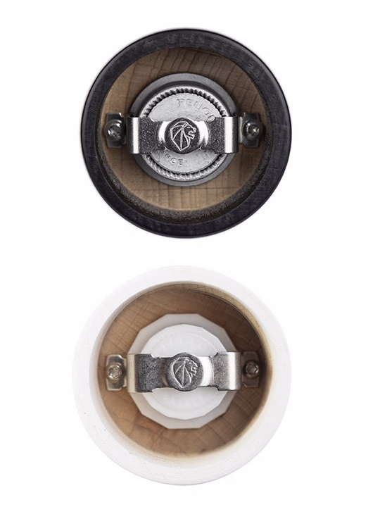 Peugeot Tahiti Duo Manuele Peper- en Zoutmolen uit Hout - 20cm - Mat Wit & Mat Zwart