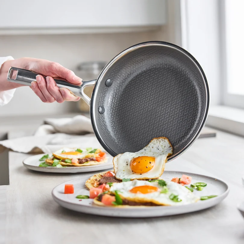 Greenpan Apex Frying Pan Thermobond Hybrid Casserole Dish - 3 layer stainless steel for perfect results - PFAS free