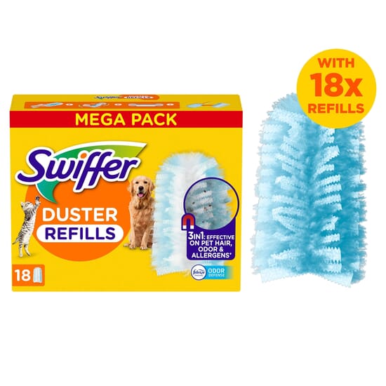 Swiffer Duster Navul Stofdoekjes met Febreze Geur - 18 Stuks