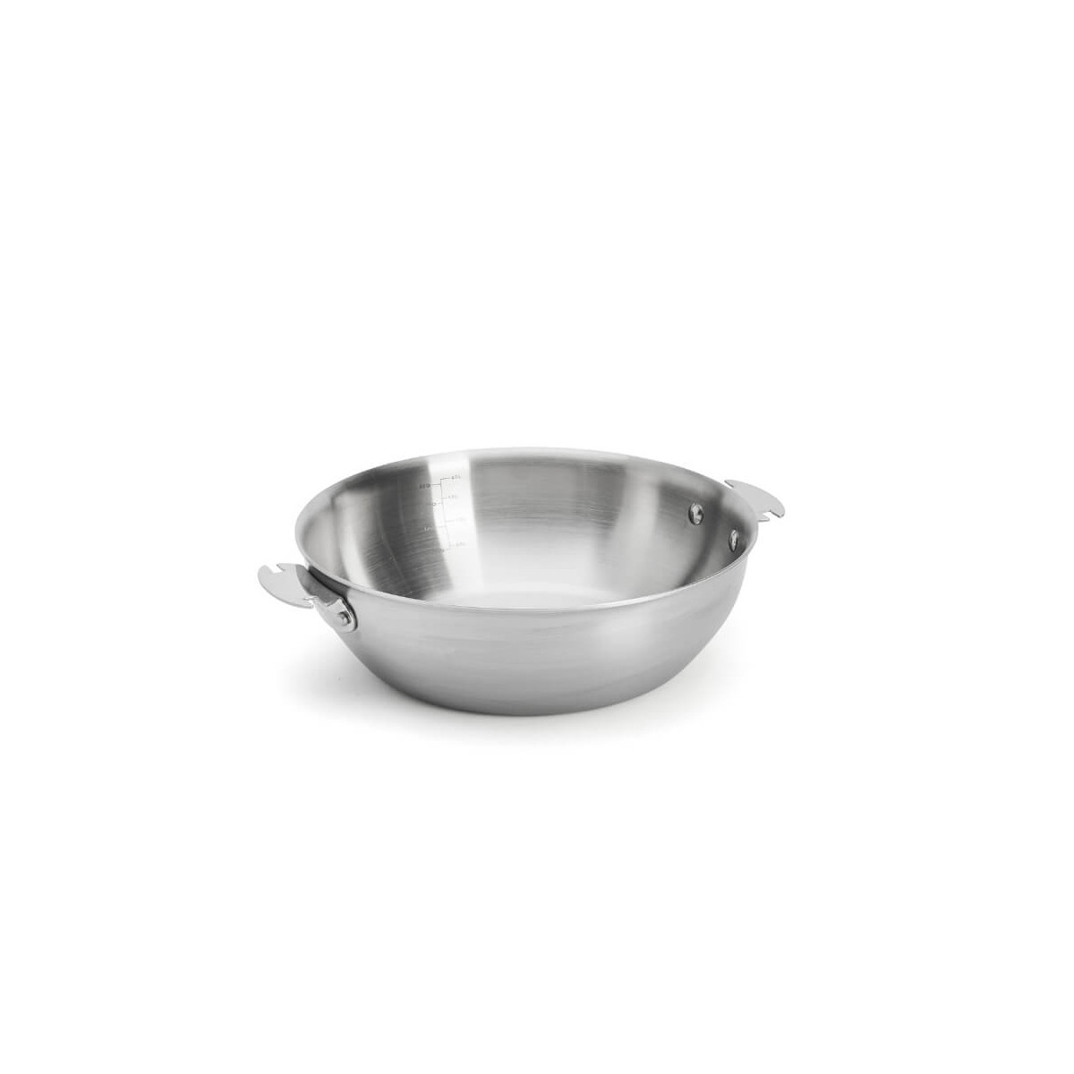 De Buyer Alchimy LOQY Sauteuse – Stainless steel – Removable handles – Ø 24cm