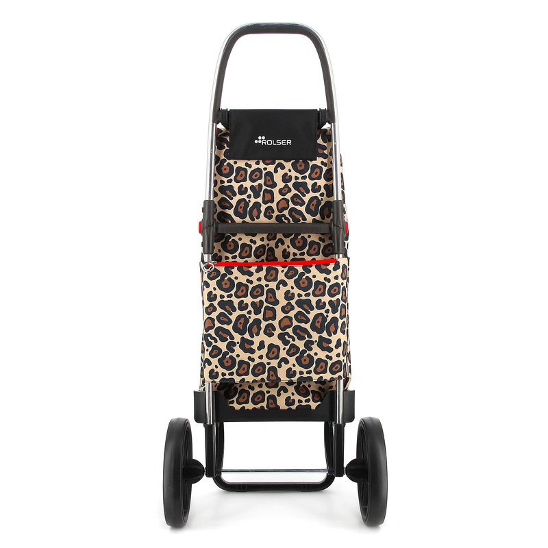Rolser Boodschappentrolley I-Max Wild 2 Big Wheels - Opvouwbaar - Camel