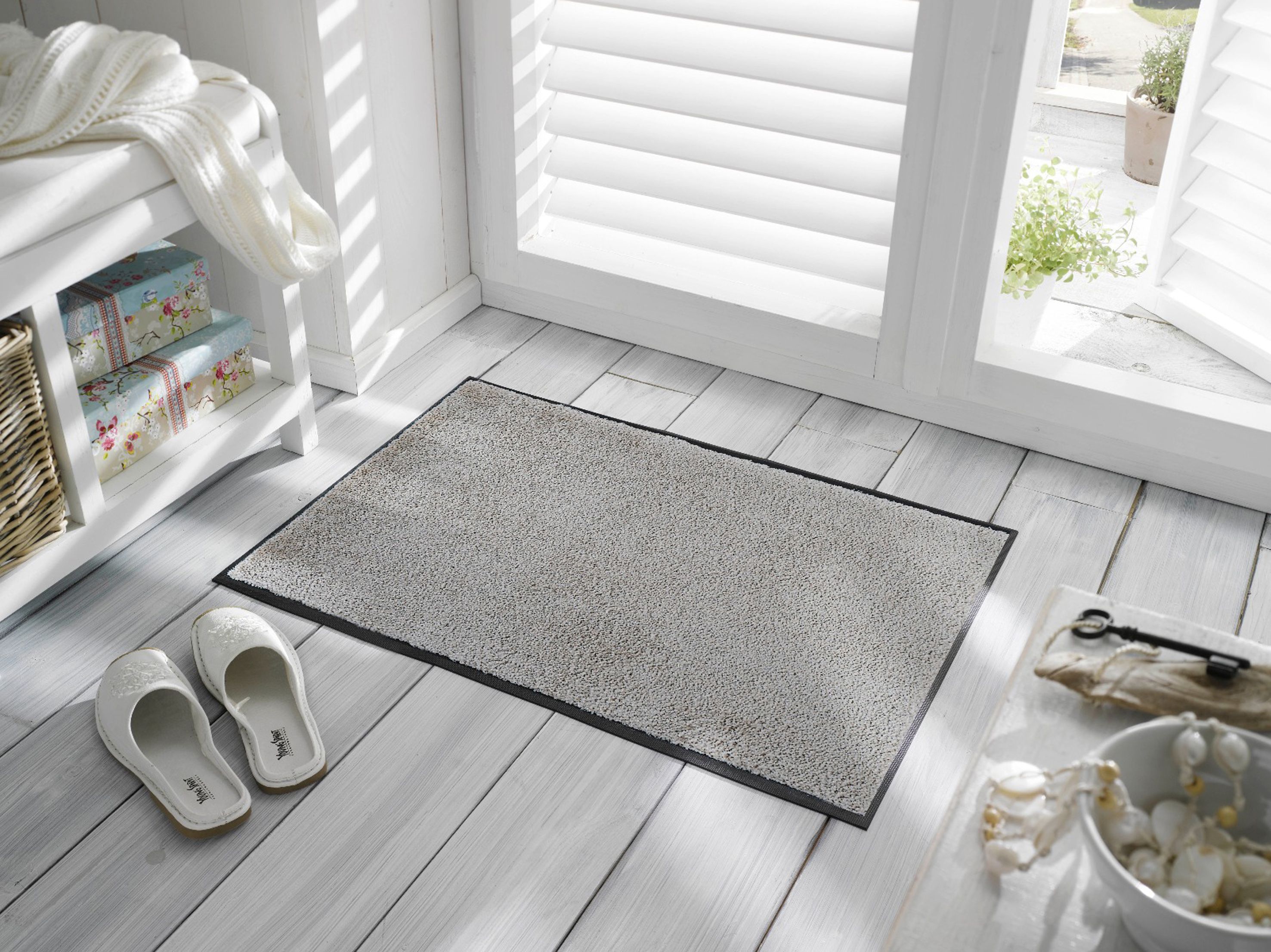 Kleen-Tex Wash+Dry Eco Original Wasbare deurmat - Cool Grey