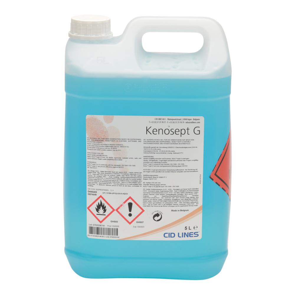 Kenosept Alcoholische Gel - Handgel - 5L.