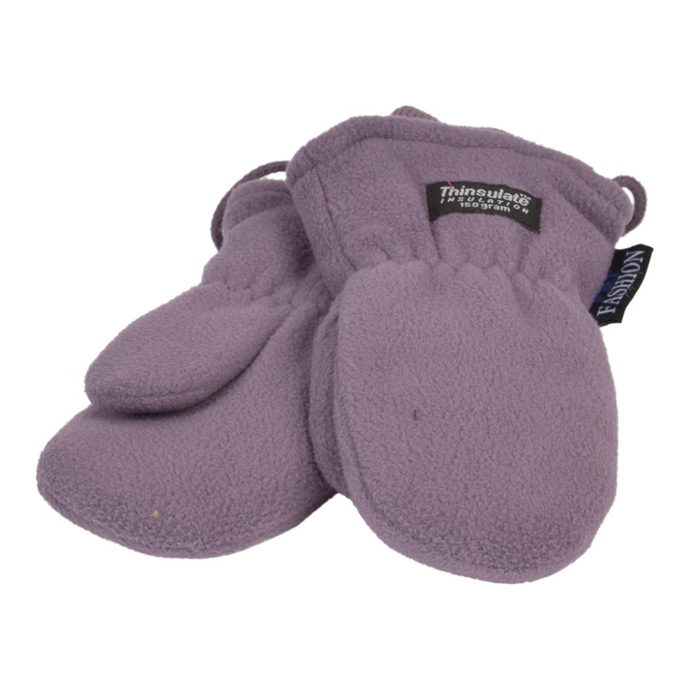 P&T Wanten Kinderen met Touwtje - Fleece - Thinsulate Voering - Midden Paars