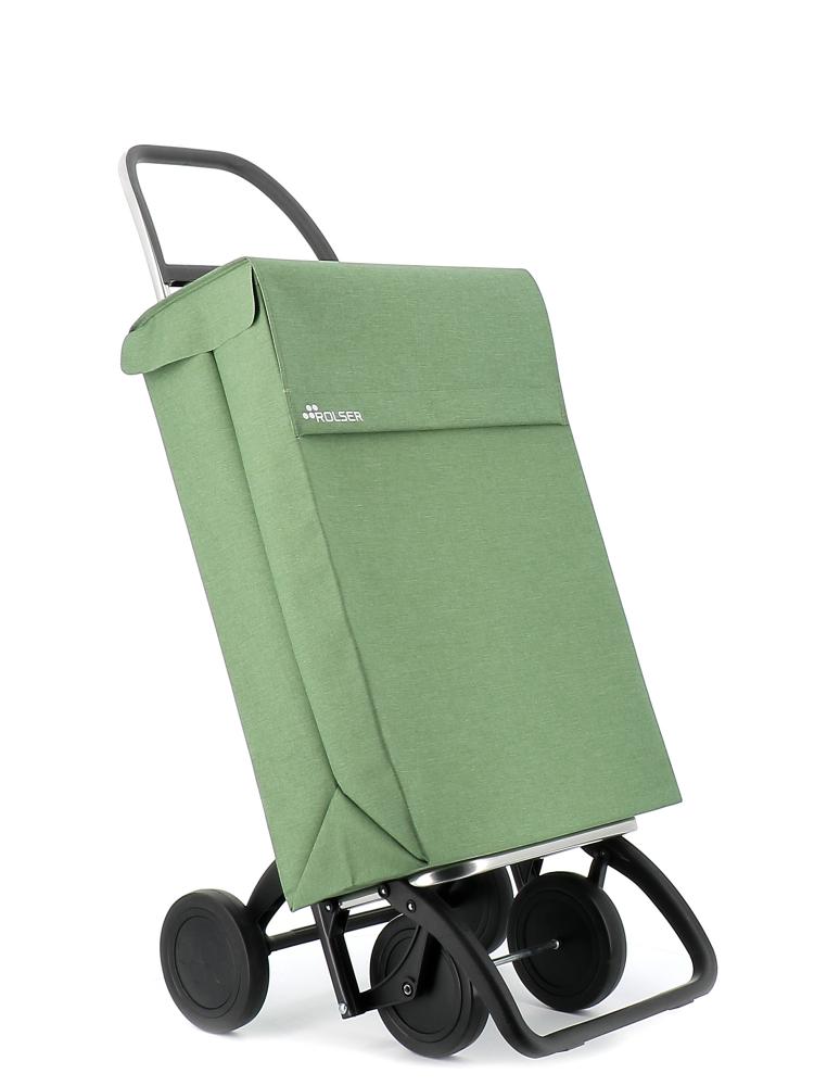 Rolser Boodschappentrolley Jean Tweed - 4 Wielen - Verde