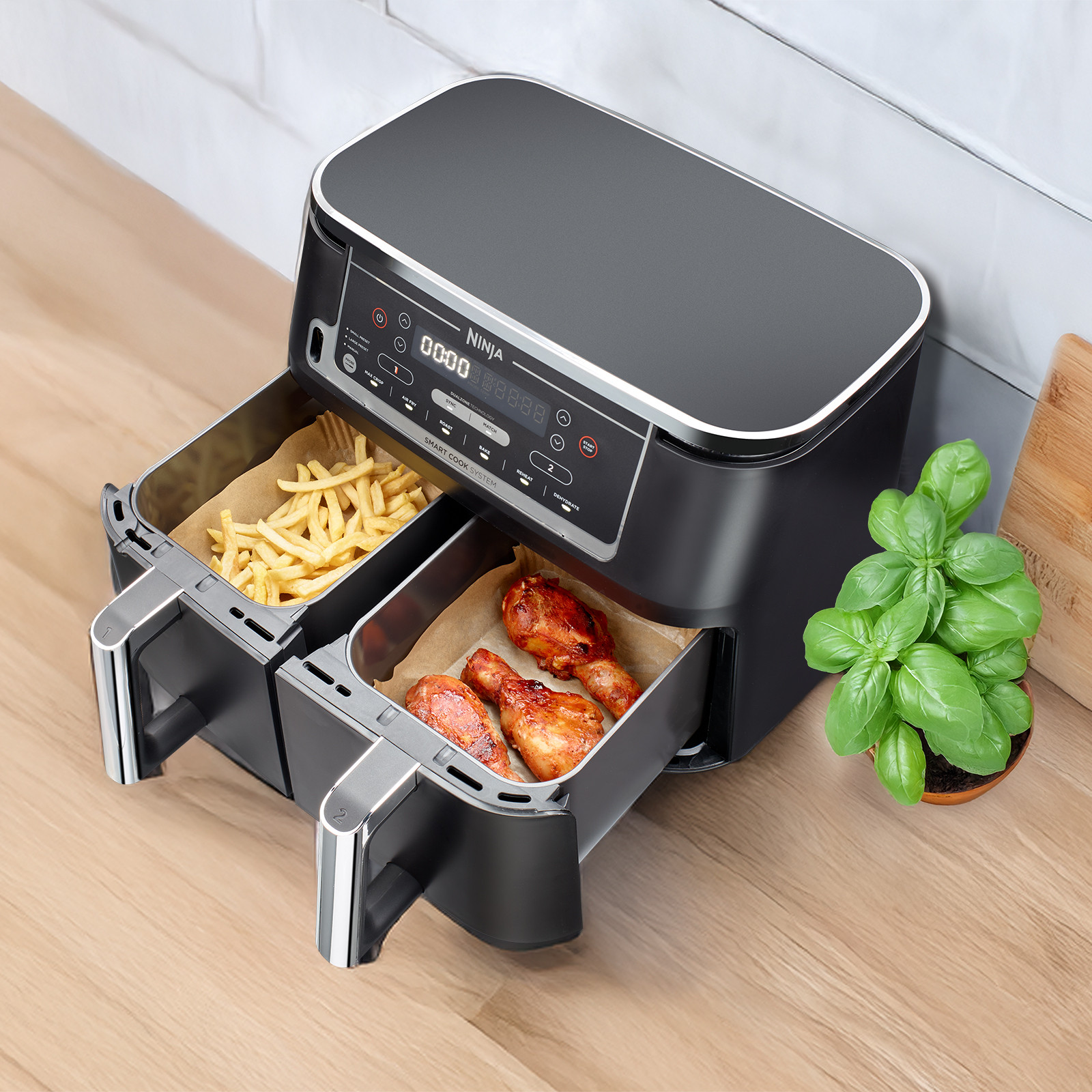 Westmark Bakpapier voor Airfryer - 100 Stuks - 22 x 14 x 4,5cm