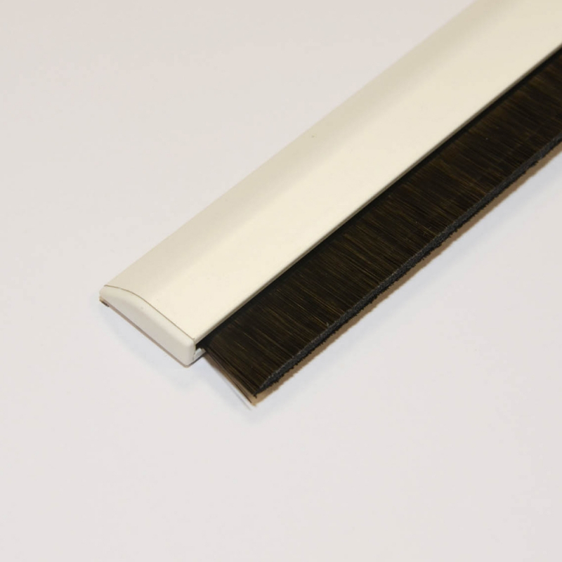 Confortex Aluminium Tochtstrip Zelfklevend met Verstelbare Borstels - 100cm