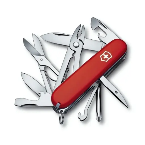 Victorinox Deluxe Tinker Zakmes - 17 Functies - 91mm - Rood
