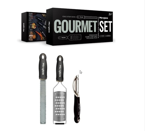 Microplane Gourmet Set - 3-delig
