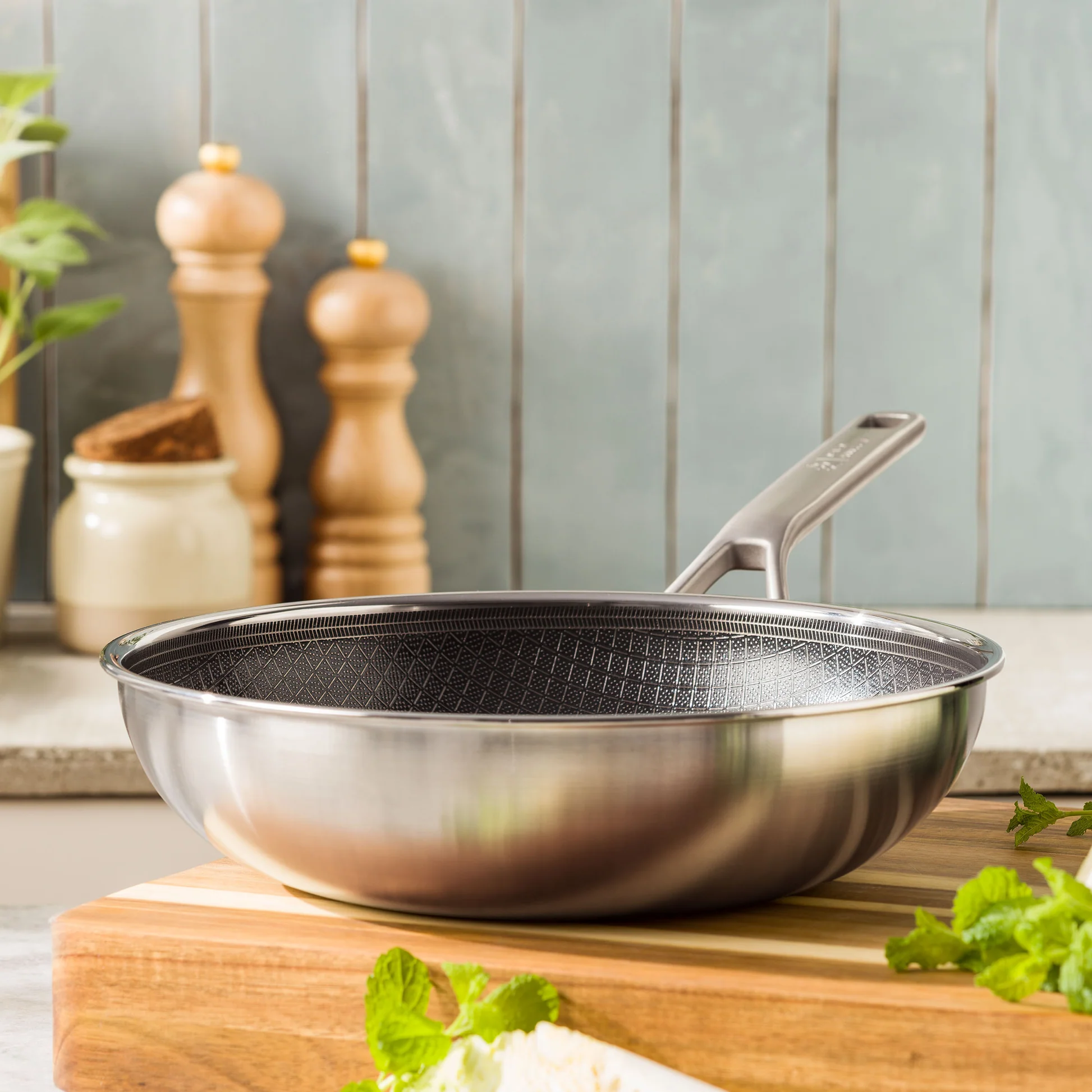 BK Peter Goossens Durabond Wok - Ø 28cm - PFAS vrij