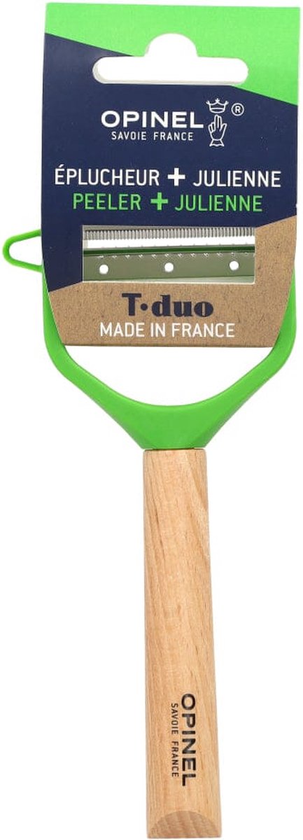 Opinel T-Duo Groenten & Fruit Dunschiller - Links- en Rechtshandig