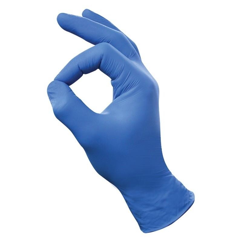 Nitril Micro-Touch Wegwerp Handschoen - Maat XL - 100 Stuks - Blauw