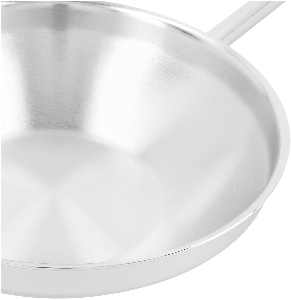 Demeyere Apollo 7 Flat-Bottomed Wok with Counter-Grip – Ø 32cm + Free Wok Spatula