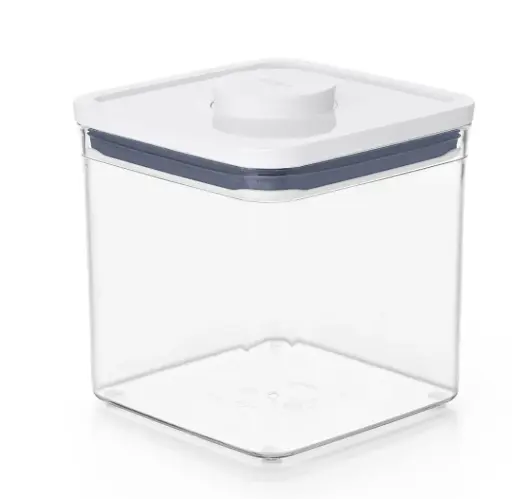 OXO POP Voorraadbus 2.0 Groot Vierkant - Laag - 2,6L
