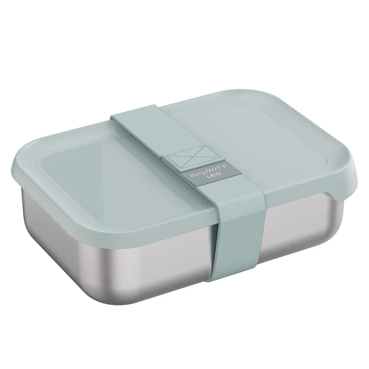 BergHOFF LEO Lunchbox - Magnetronbestendig - 21,5 x 15,5 x 6,3cm - Slate