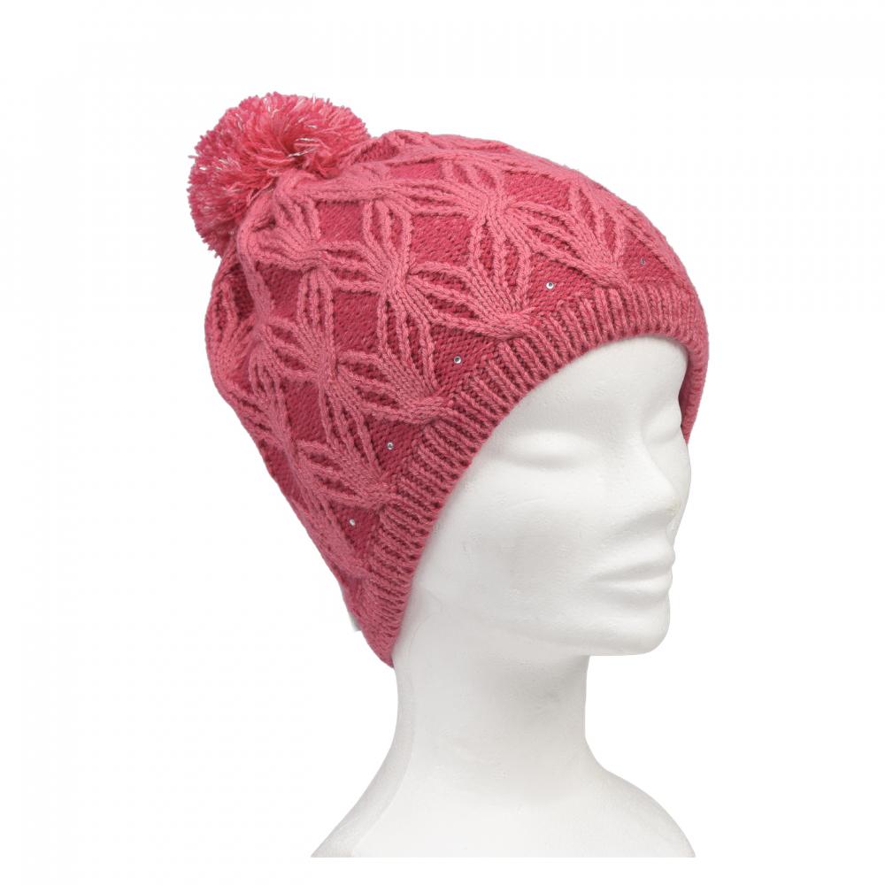 P&T Muts Kinderen Glitter - Fuchsia - 53-55