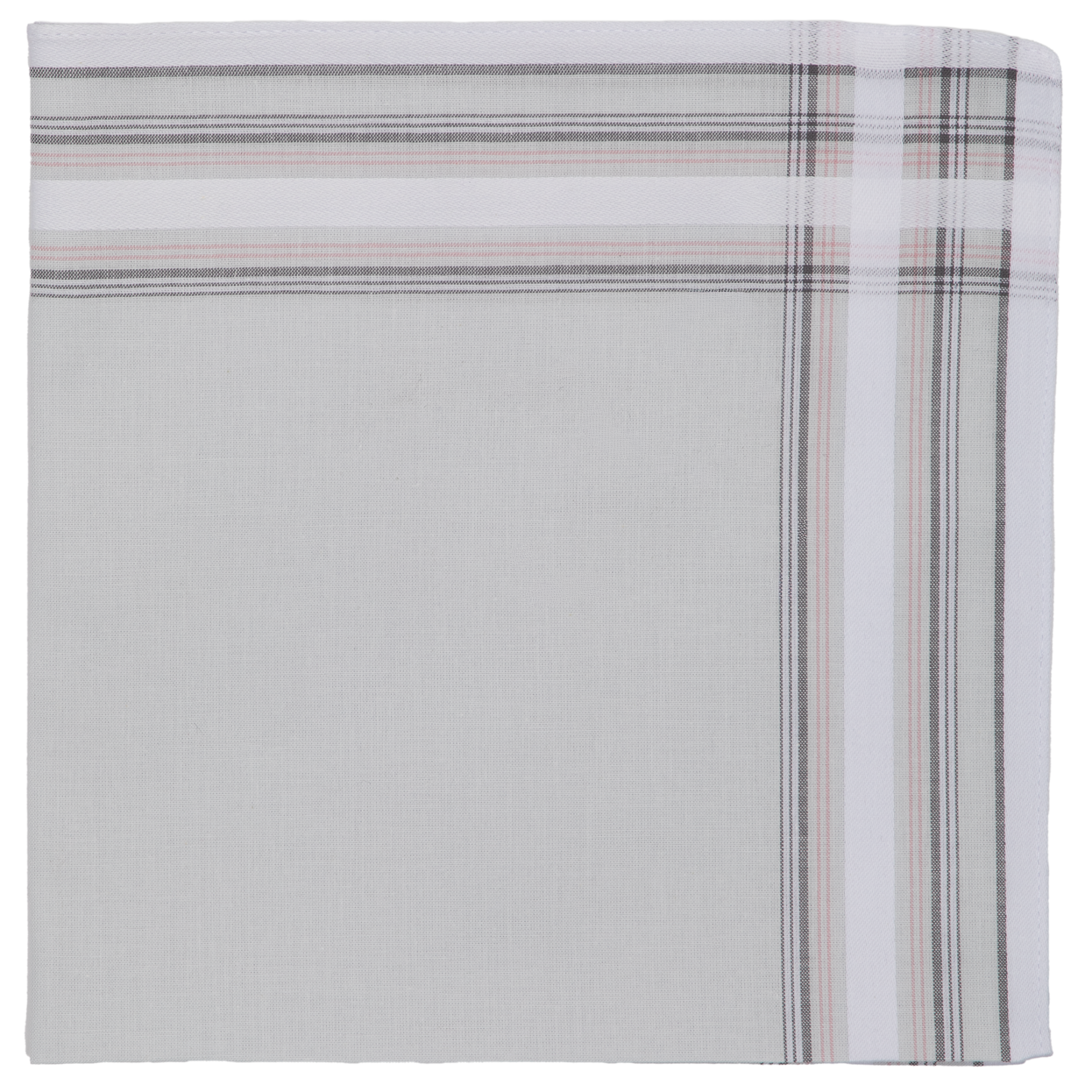 Tiseco Herenzakdoeken Regal 3 - 42x42cm - 3 Stuks - 100% Katoen
