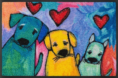 Kleen-Tex Wash+Dry Design Paillasson Lavable - Doggies