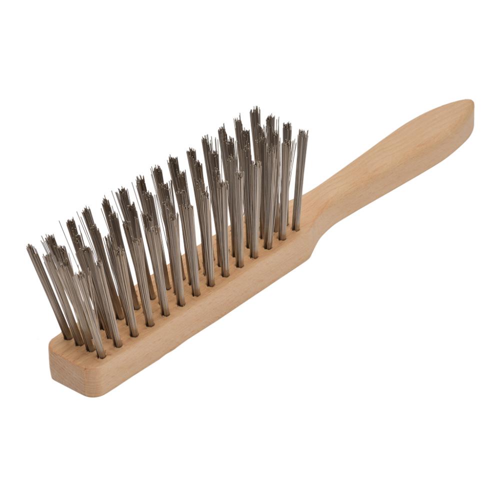 Staalborstel 4 Rijen - Staalharen 6cm