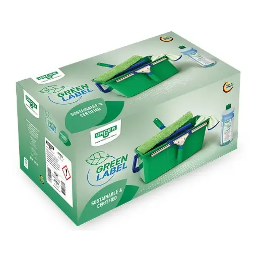 Unger Green Label Professionele Glasreinigingskit 6in1