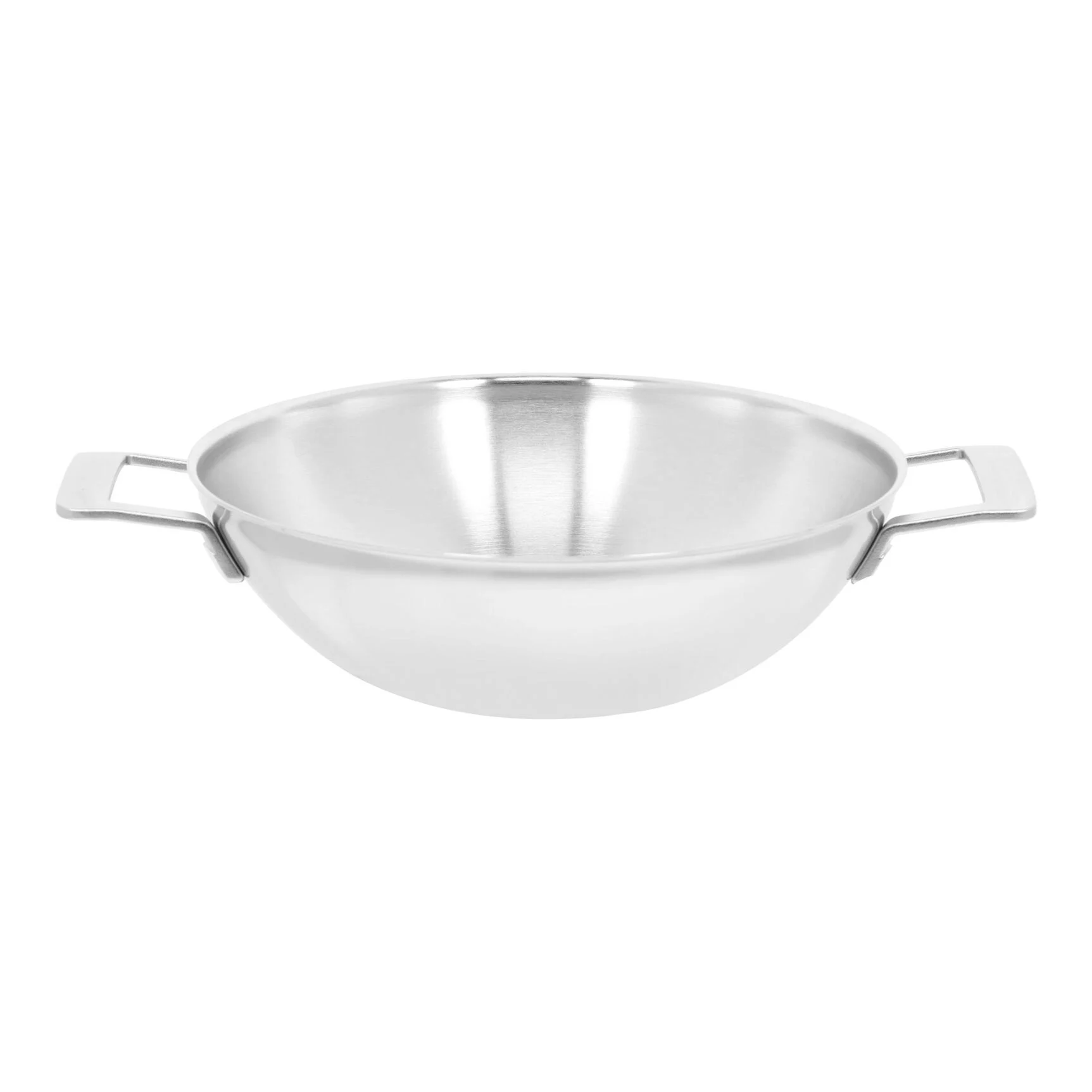 Demeyere Industry 5 Wok met 2 Handvaten - Ø 30cm + Gratis Glazen Deksel