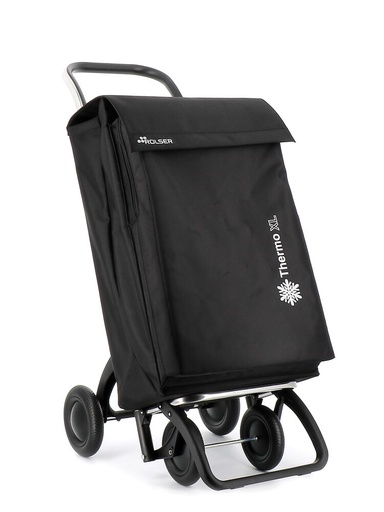 Chariot de courses Rolser Thermo MF XL 4.2 - 4 roues - Noir