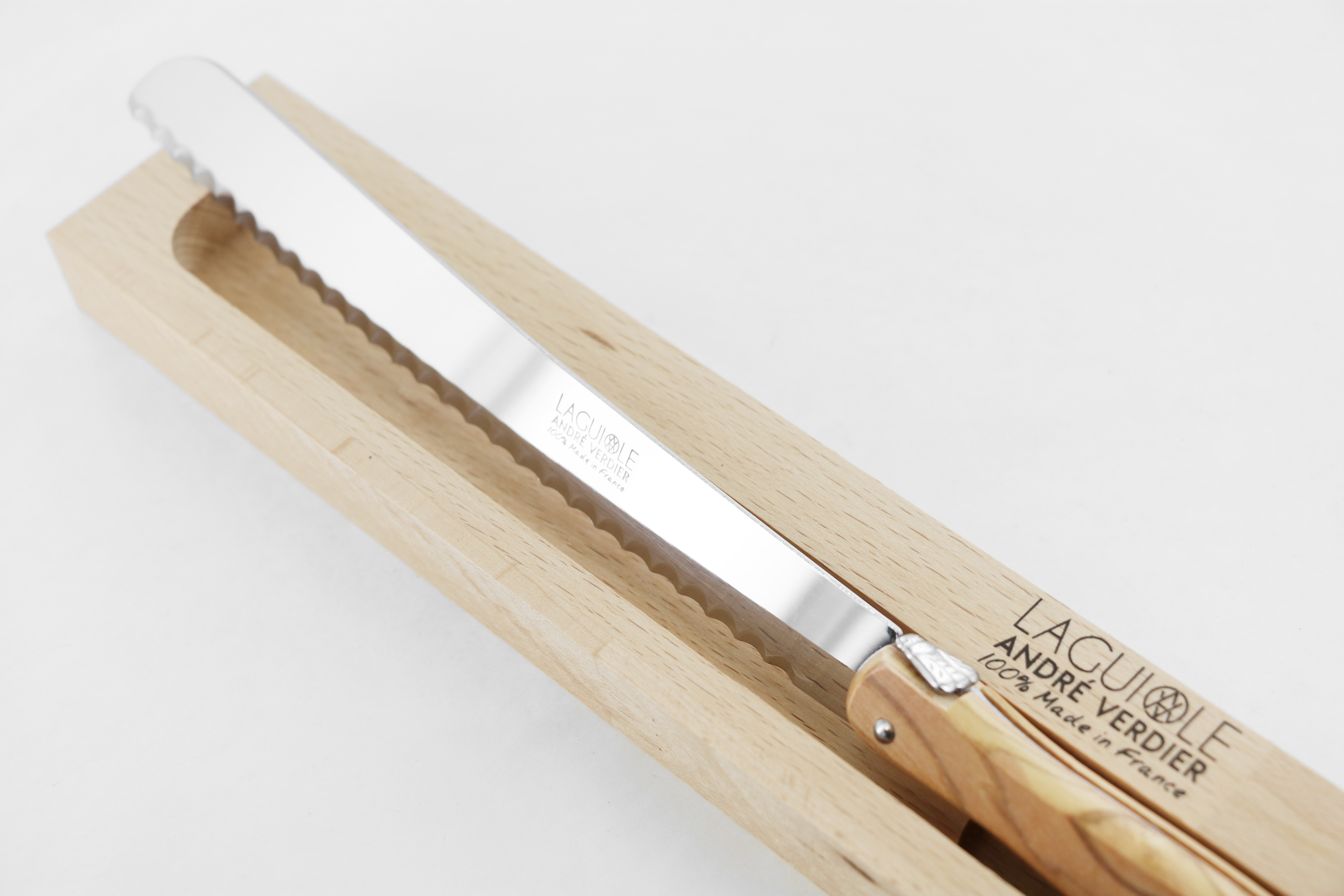 Laguiole André Verdier Bread Knife - Débutant
