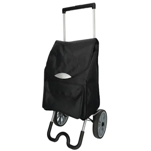 Secc Shopping Trolley with Retractable Handle – 2 Wheels