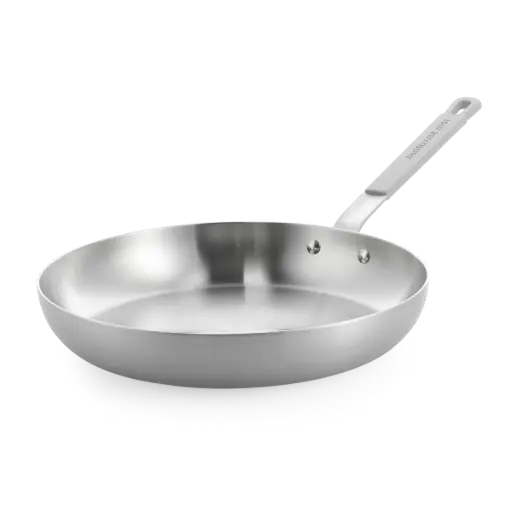 Dagelijkse Kost Jeroen Meus Proline 3PLY Koekenpan - Professioneel 3-Laags Roestvrij Staal - PFAS vrij