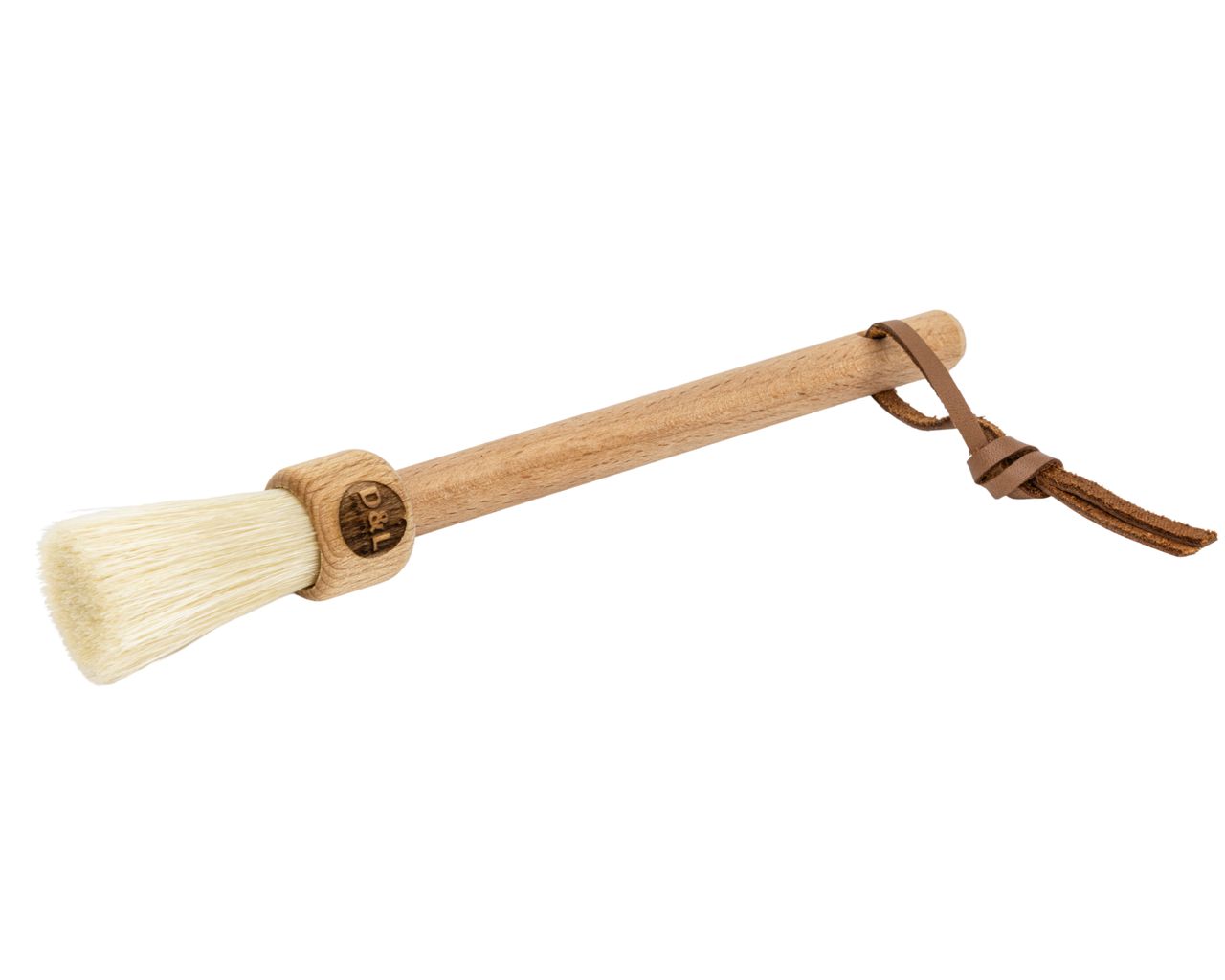 Meubel Borsteltje - Wit Geitenhaar - 19cm