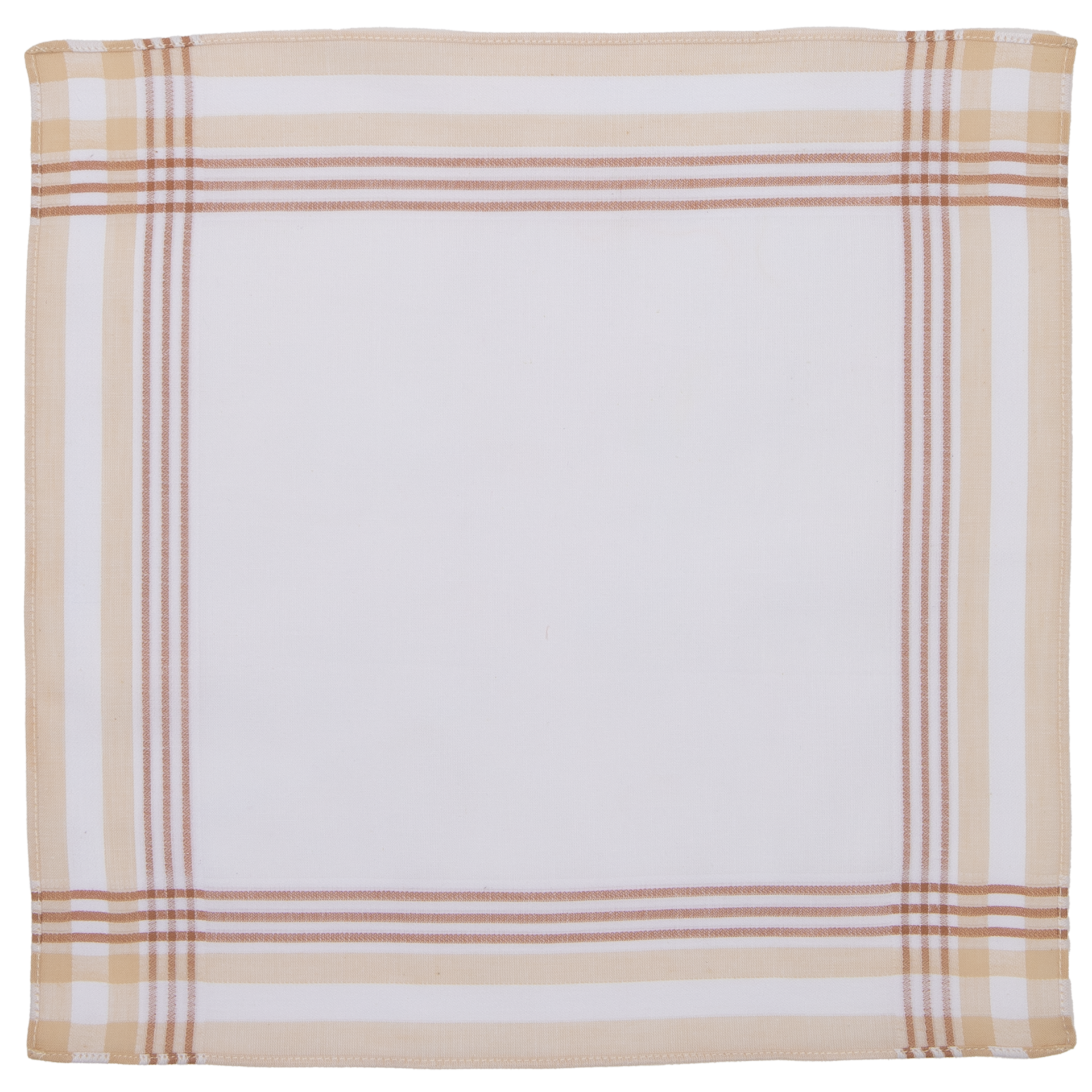 Mouchoirs pour femme Tiseco Alta 2 – 6 pièces – 30x30 cm – 100 % coton