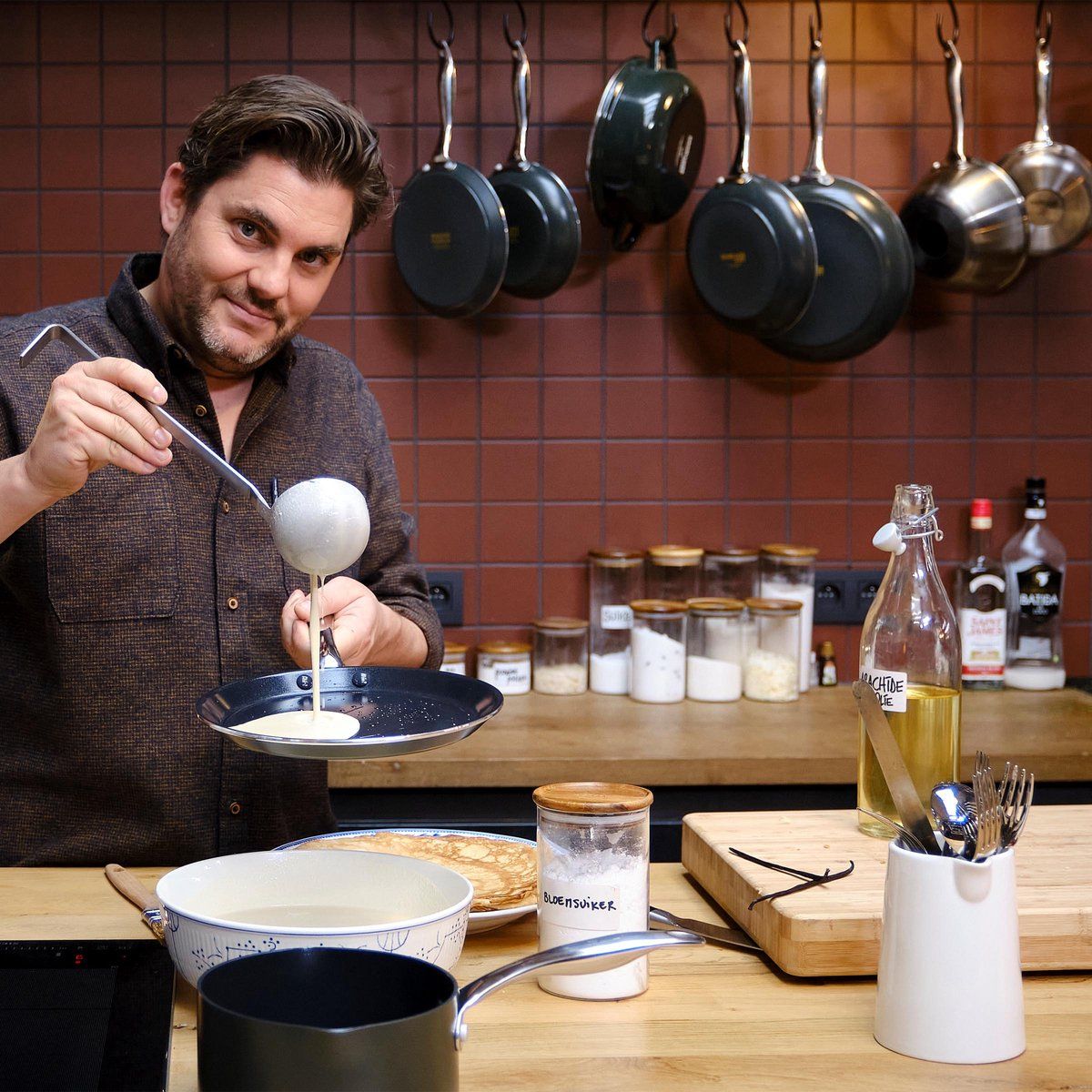 Dagelijkse Kost Jeroen Meus Ceramic Pancake Pan – PFAS-free – Ø 28cm