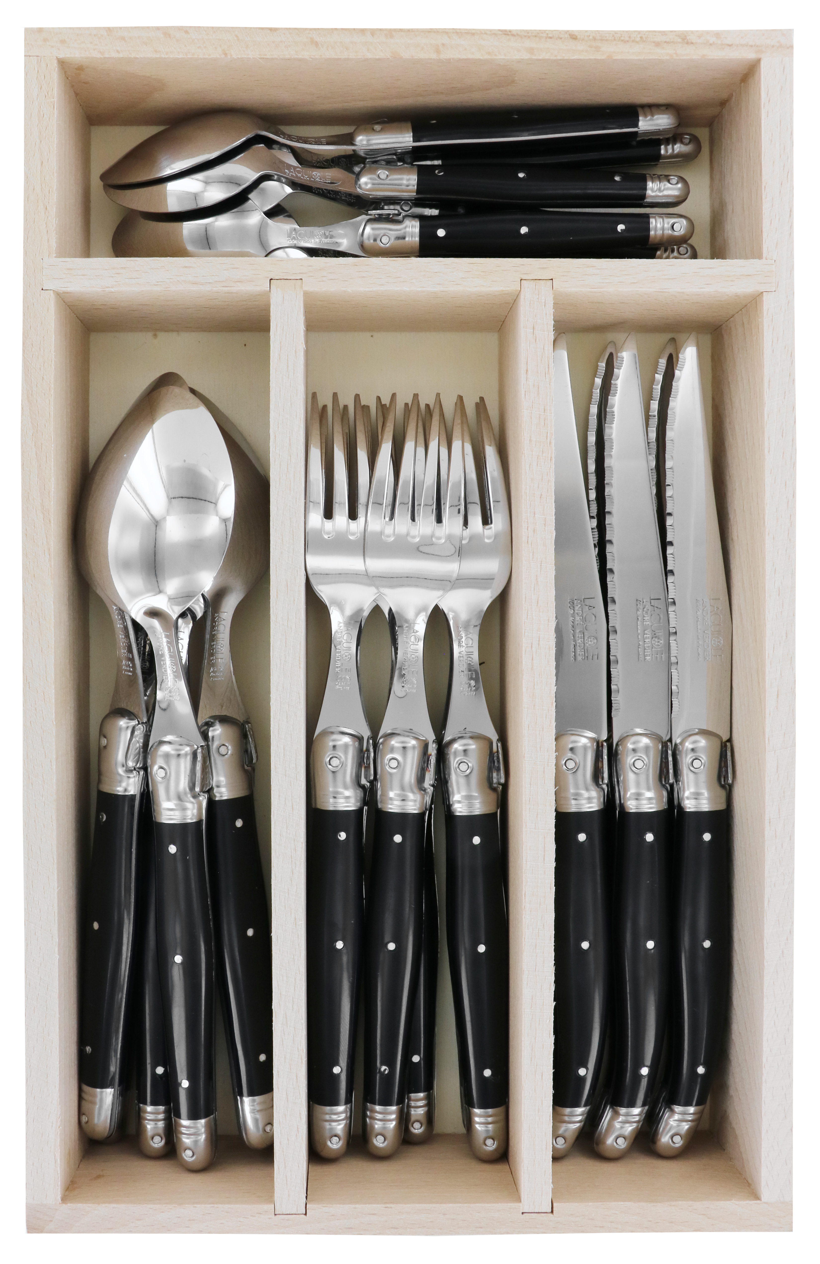 Coffret de couverts Laguiole André Verdier - 24 pièces