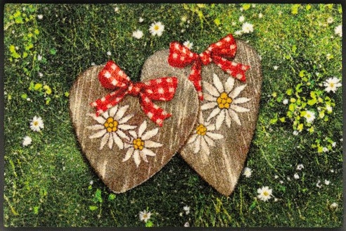 Kleen-Tex Wash+Dry Design Paillasson Lavable - Heimatliebe - 50 x 75cm