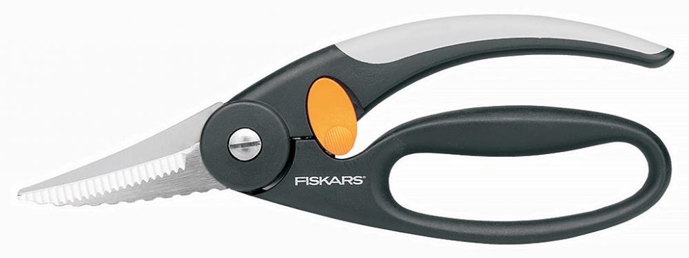 Fiskars Functional Form Visschaar - Softtouch - 22cm - Zwart