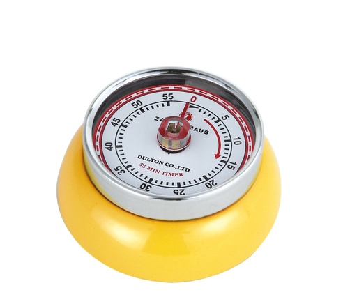 Zassenhaus Timer Speed Kookwekker - Retro Look - Magnetisch