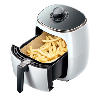 Westmark Bakpapier voor Airfryer - 100 Stuks - 20 x 20 x 4,5cm