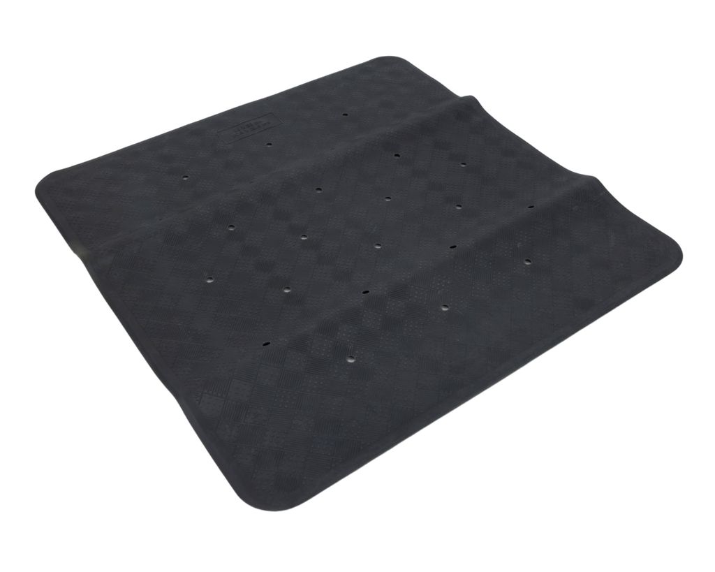 Tapis de bain antidérapant Heva - Caoutchouc - 53 x 53 cm