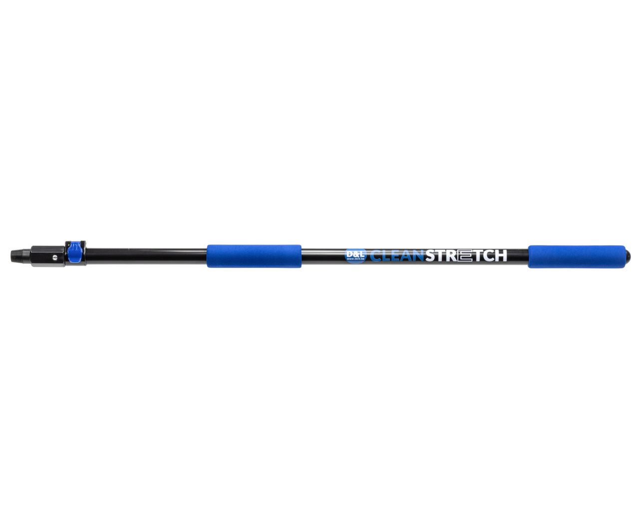D&L Aluminium Telescoopsteel met Duitse Draad - 1,7m