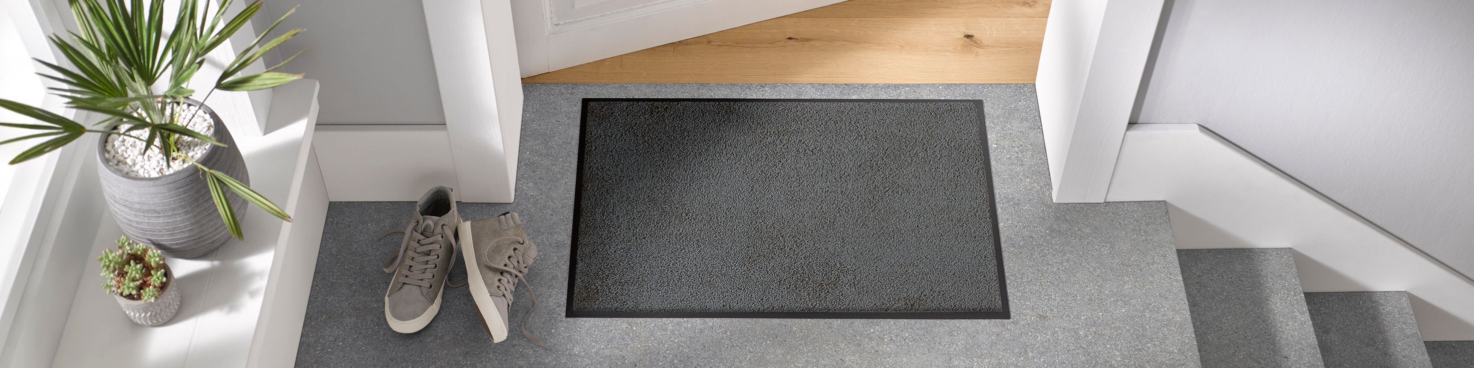 Kleen-Tex Wash+Dry Eco Original Wasbare Deurmat - Smokey Mount