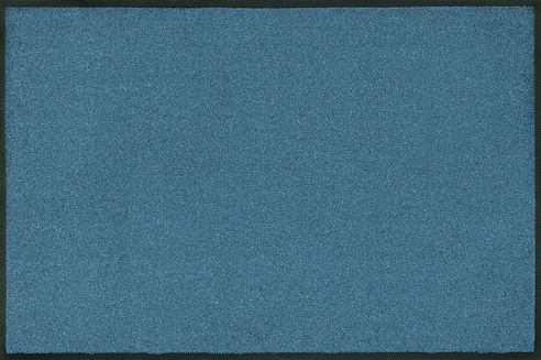 Kleen-Tex Wash+Dry Trend-Colour Wasbare Deurmat - Steel Blue