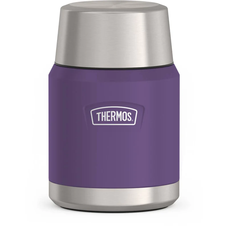 Thermos Stainless Voedseldrager ICON - Plum Mat - 470ml