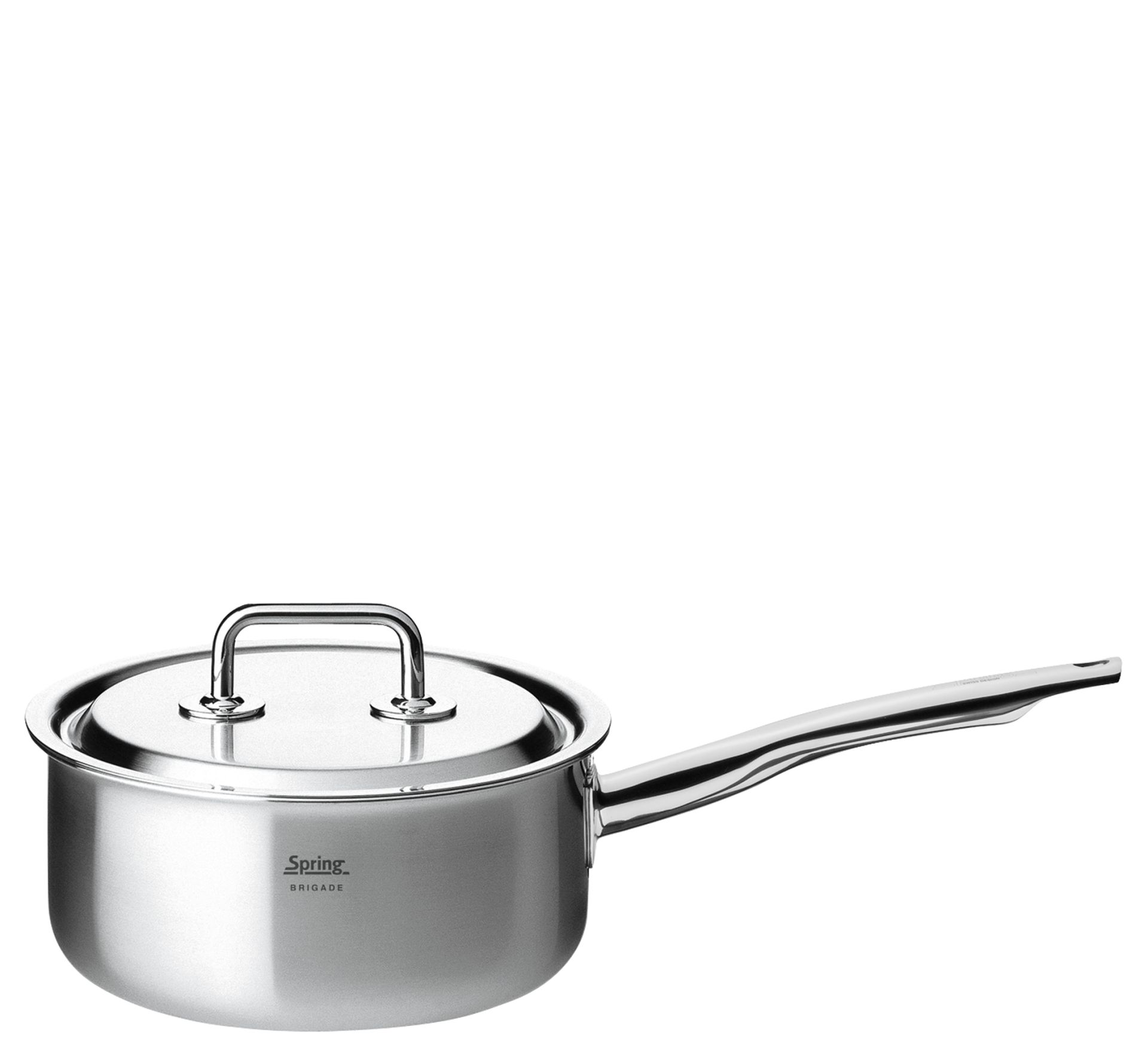 Spring Brigade Premium Pannenset 4-delig met Steelpan - RVS