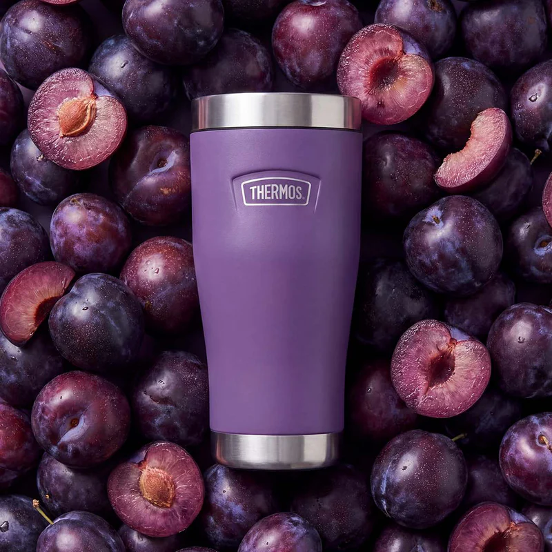 Thermos Stainless ICON Isoleerbeker - Travel Mug - Plum Mat - 470ml