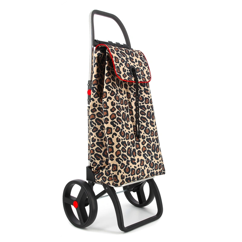 Rolser Boodschappentrolley I-Max Wild 2 Big Wheels - Opvouwbaar - Camel