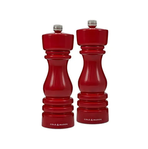 Moulin à poivre et à sel Cole & Mason London Red Gloss - 18cm